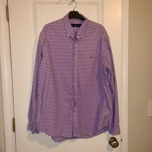 Ralph Lauren gingham collared shirt